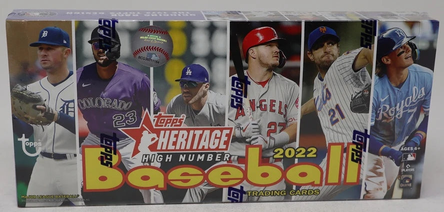 2022 Topps Heritage Baseball High Number Box (Hobby) (24/9)-1