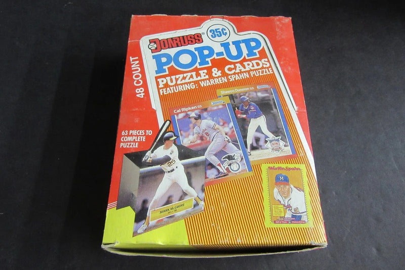 1989 Donruss Pop-Up Baseball Box-1