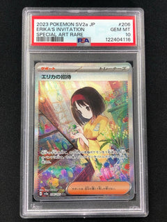 Pokemon 2023 Erika's Invitation 206/165 JPN PSA 10-1