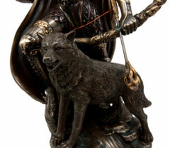 Goddess Of Winter Skadi Hunting W/ Bow Arrow & Vial of Venom Figurine-8