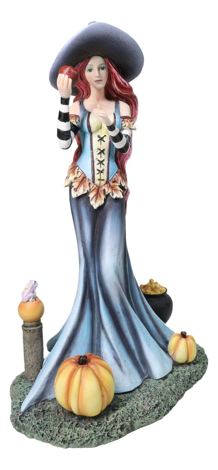 Amy Brown Halloween Pumpkins Ritual Poison Apple Witch Fantasy Magic Figurine-9