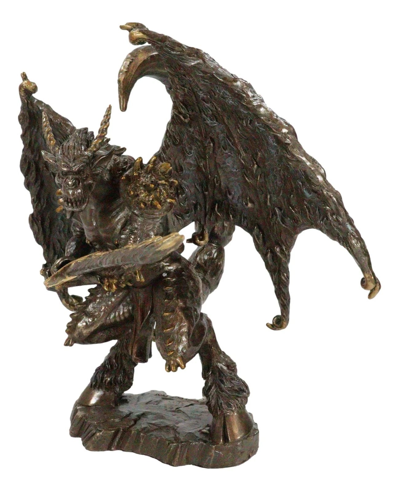 Primordial Khaos Goddess Chaos With Scorpion Tail And Flame Blade Figurine-3