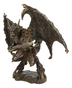 Primordial Khaos Goddess Chaos With Scorpion Tail And Flame Blade Figurine-3
