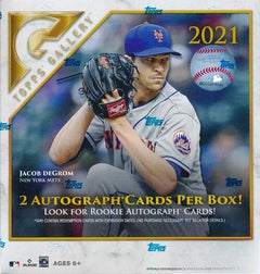 2021 Topps Gallery Baseball Factory Sealed MEGA HOBBY Box-2 AUTOS+100 Cards!-1