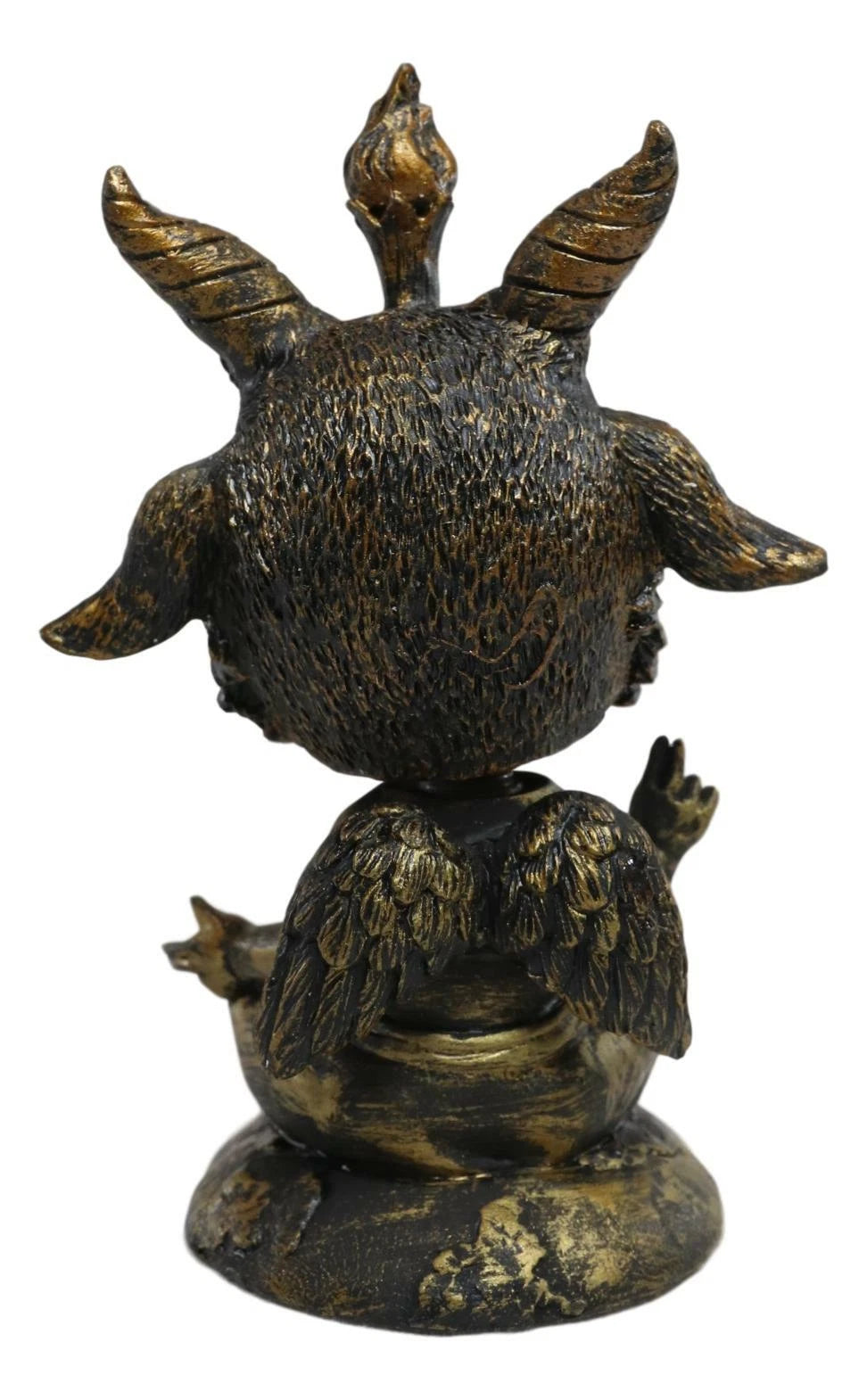 Sabbatic Goat Of Mendes Samael Lilith Baphomet Bobblehead Figurine-6