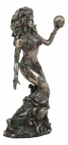 Greek Primordial Deity Gaia Holding Earth Statue Primal Mother Goddess Gaea Art-6