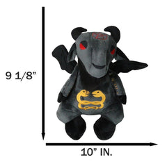 Sabbatic Goat Baphomet With Caduceus Serpents Luxe Soft Plush Toy-9
