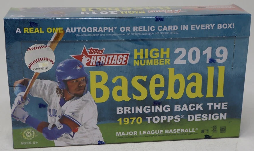 2019 Topps Heritage High Number Baseball Box (Hobby) (24/9)-1