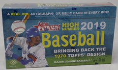 2019 Topps Heritage High Number Baseball Box (Hobby) (24/9)-1
