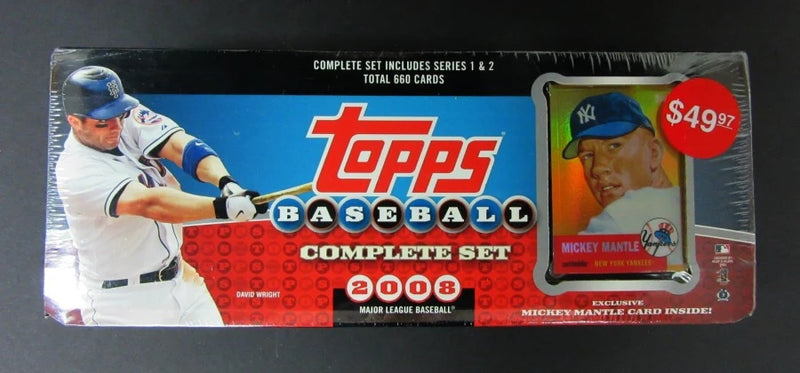 2008 Topps Baseball Factory Set (Retail) (Mantle)-1