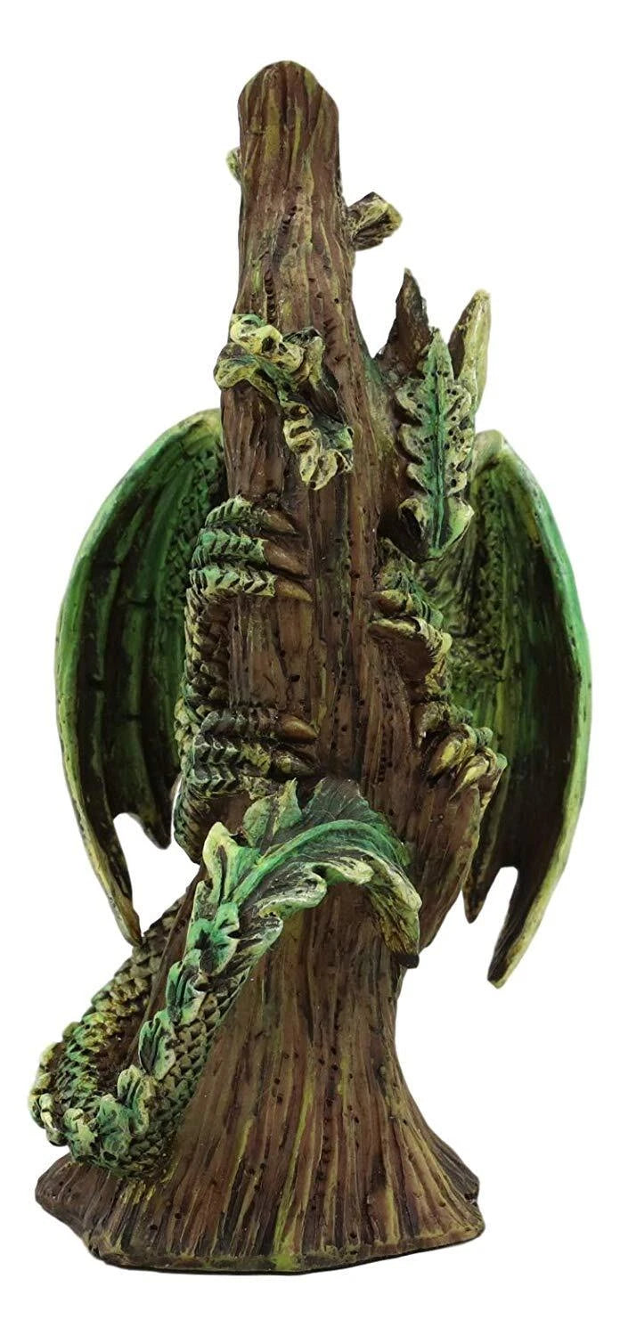 Dryad Gaia Tree Ent Earth Dragon Baby Wyrmling 5.25"H Figurine Anne Stokes-8