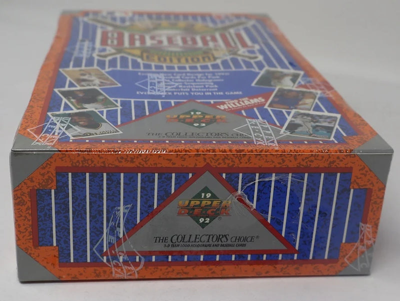 1992 Upper Deck Baseball Low Series Box (35/15)-2