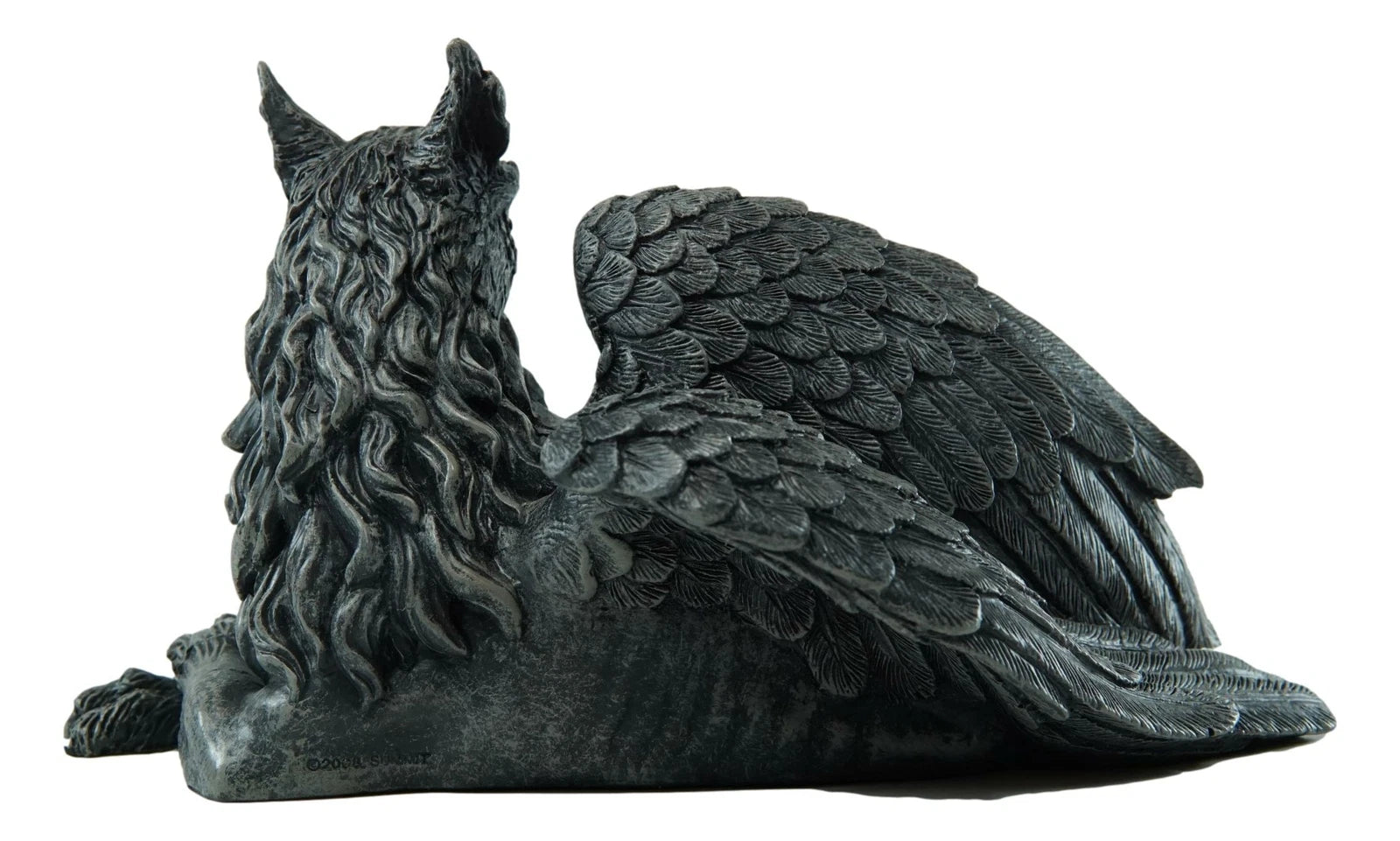 Gargoyle Figurine Griffon Family Mother & Baby Hatchlings Statue-6