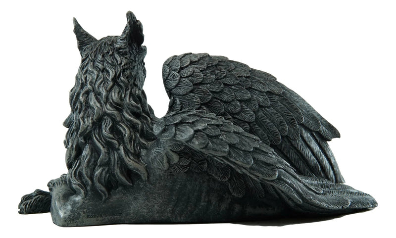 Gargoyle Figurine Griffon Family Mother & Baby Hatchlings Statue-6