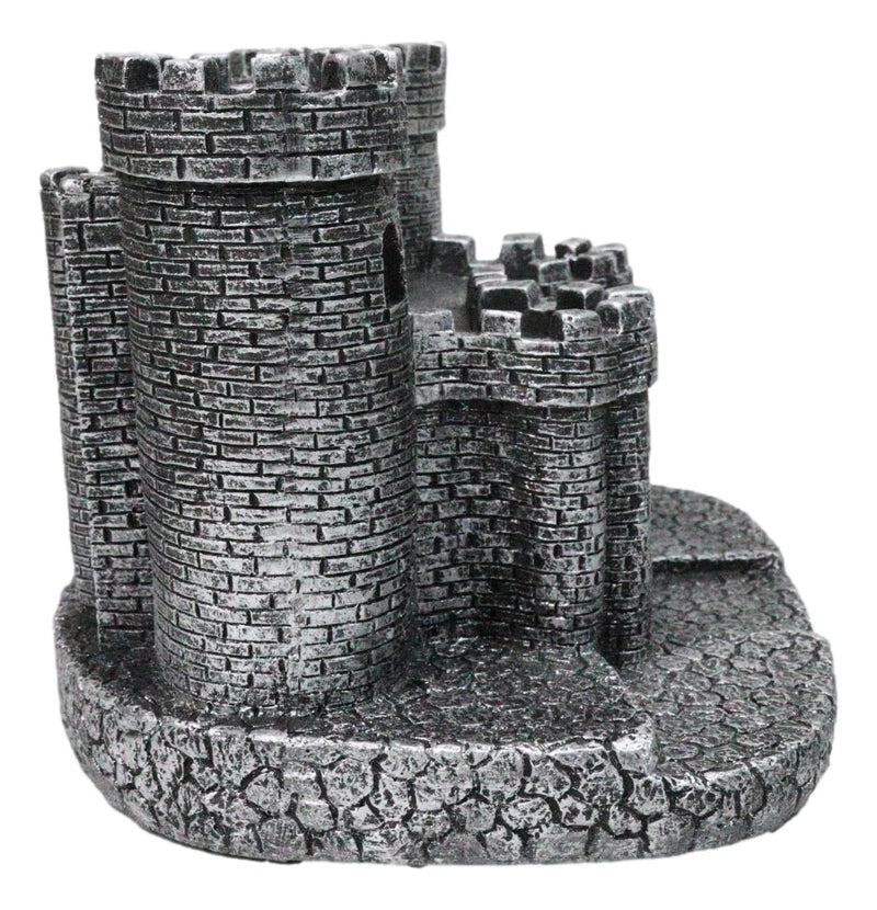 Gothic Medieval Windsor Stonewall Castle Fortress Miniature Display Stand 5"H-10