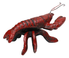 Pack Of 4 Cast Iron Nautical Cajun Creole Mini Baby Lobster Decorative Figurines-9