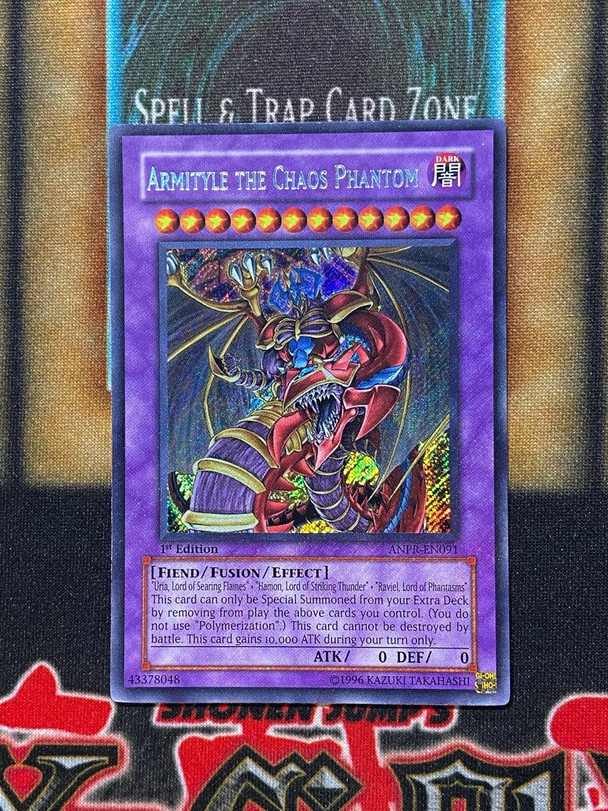 Yugioh Armityle The Chaos Phantom ANPR-EN091 Secret Rare 1st Edition NM