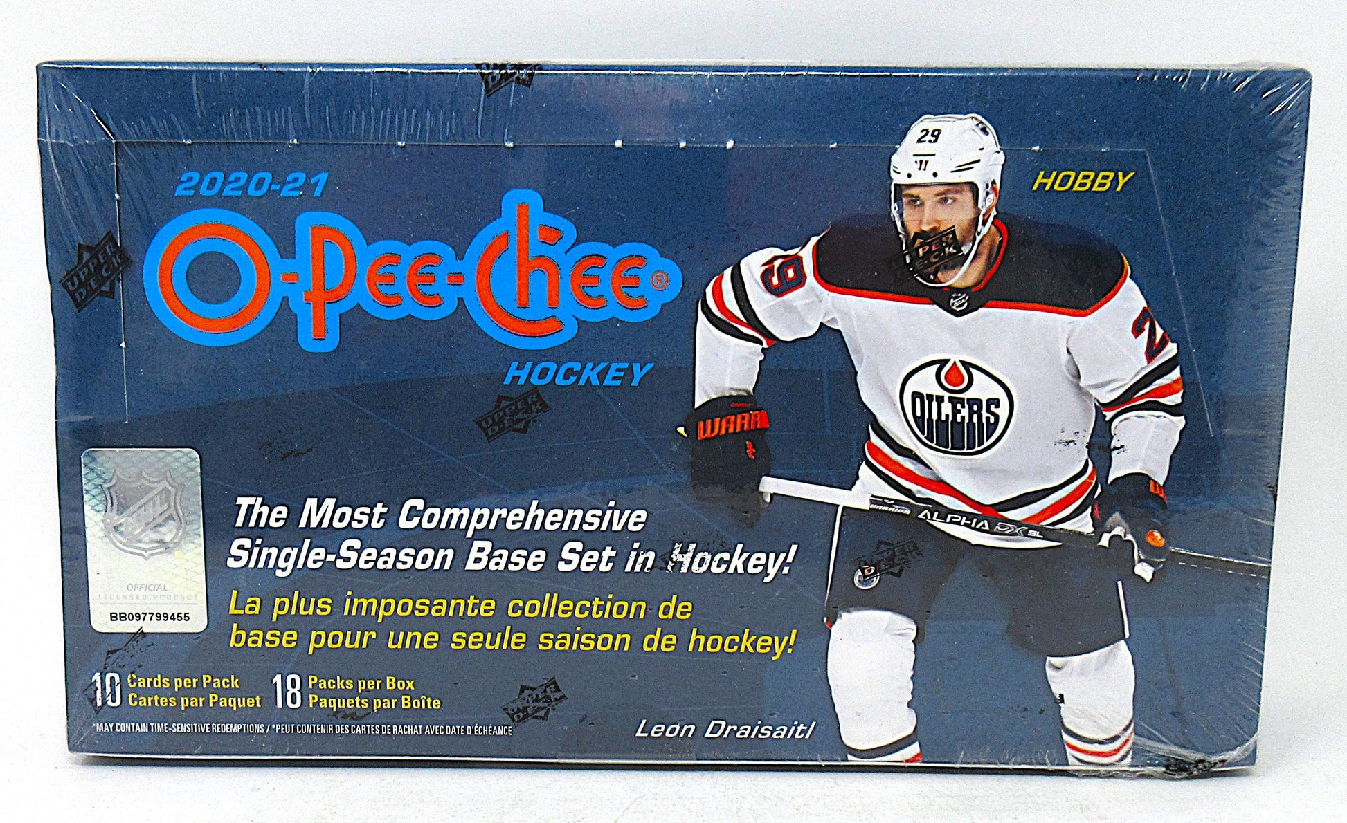 2020/21 Upper Deck O-Pee-Chee Hockey Box (Hobby) (18/10)