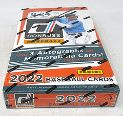 2022 Panini Donruss Baseball Box (Hobby) (24/8)-2