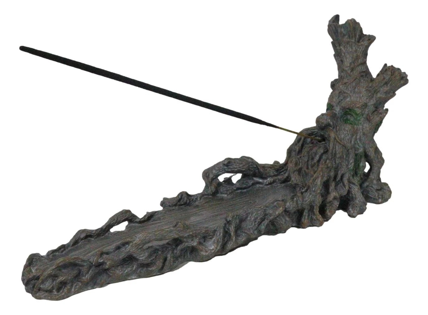 Ancient Greenman Spirit Incense Burner Holder Aroma Scent Figurine 10.5"H