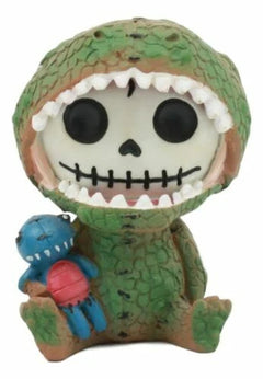 Tyrannosaurus Rex Dinosaur Furrybones Figurine 3"Tall Furry Bones T-Rex Skeleton-8