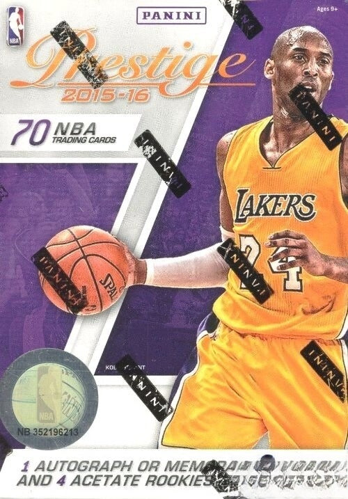 2015/16 Panini Prestige Basketball Factory Sealed Blaster Box-AUTO/MEM+4 ACETATE
