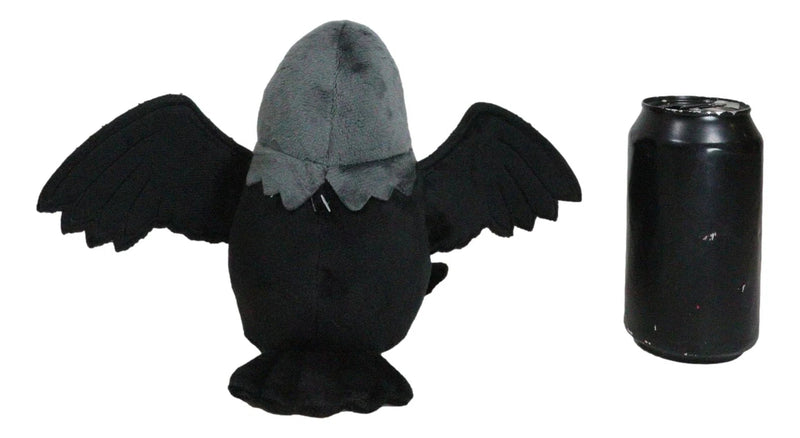 Mythical Fantasy Legend Gothic Quoth The Raven Nevermore Soft Plush Toy Doll-8