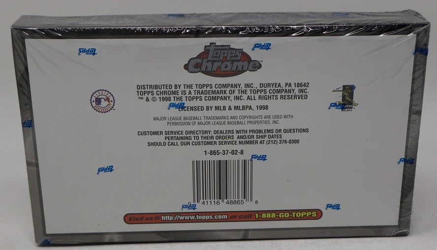 1998 Topps Chrome Baseball Series 2 Box (Hobby) (24/4)-3
