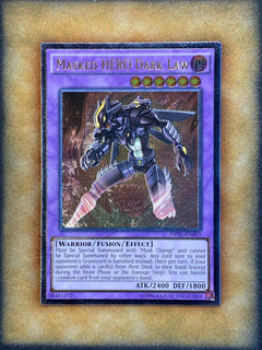 Yugioh Masked HERO Dark Law OP01-EN003 Ultimate Rare NM-1