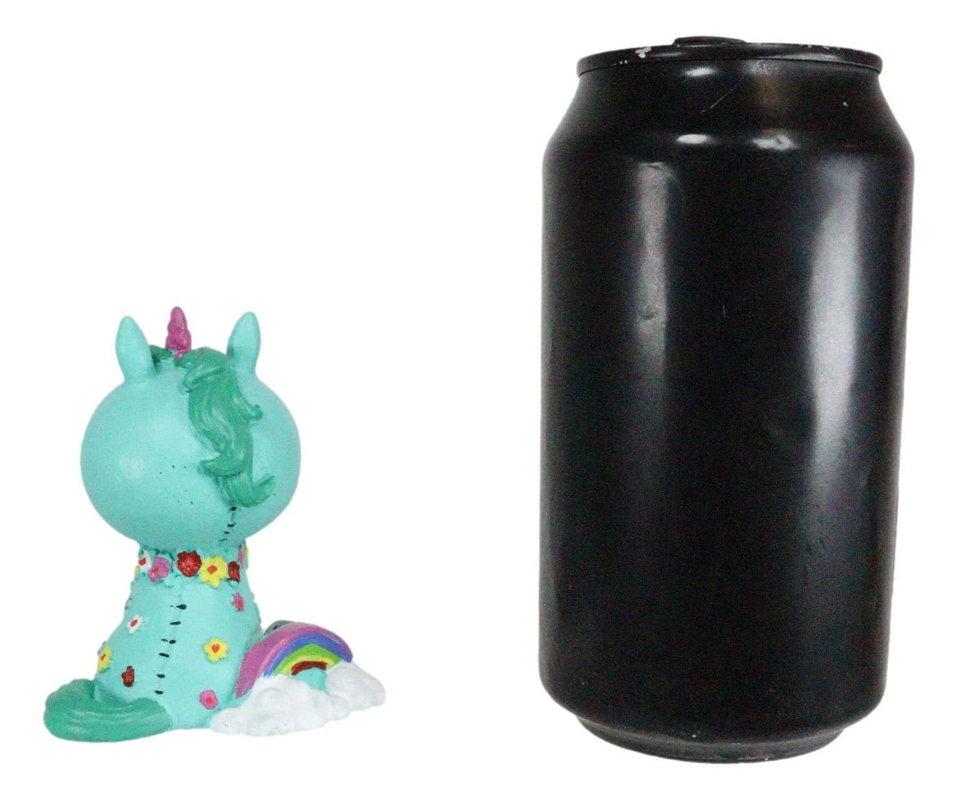 Small Furrybones Unie The Sky Castle Rainbow Unicorn Skeleton Figurine-5