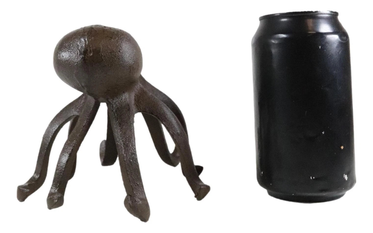 Cast Iron Nautical Giant Sea Octopus Standing Decorative Paperweight Figurine-8