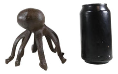 Cast Iron Nautical Giant Sea Octopus Standing Decorative Paperweight Figurine-8