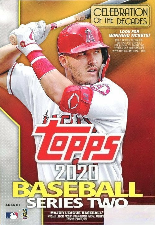 2020 Topps Series 2 Baseball EXCLUSIVE HUGE Factory Sealed 67 Card HANGER Box-1
