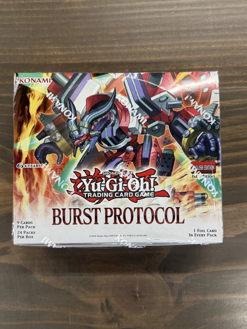 Yugioh Burst Protocol Booster Box 1st Edition Factory Sealed-1