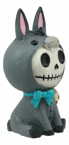 Furrybones Quixote Donkey Monkey Costume Skeleton Monster Sit Ornament Figurine-7