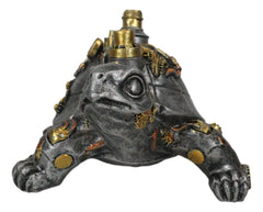 Victorian Steam Age Nautical Steampunk Geared Bionic Turtle Tortoise Figurine-9