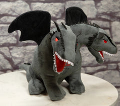 Hercules Second Labor Greek Hydra 2 Headed Dragon Luxe Soft Plush Toy 14"W-8