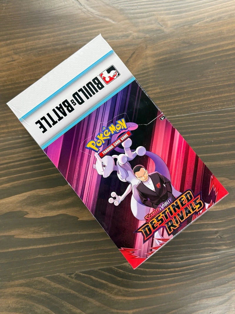 Pokemon Destined Rivals (SV10) BUILD AND BATTLE SEALED DISPLAY BOX OF 10!-1
