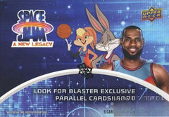 2021 Upper Deck Space Jam 2: A New Legacy Basketball Factory Sealed Blaster Box!-1