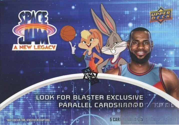 2021 Upper Deck Space Jam 2: A New Legacy Basketball Factory Sealed Blaster Box!-1