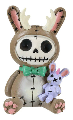 Furrybones Bun Bun Lope Christmas Jackalope With Unicorn Skeleton Figurine-8