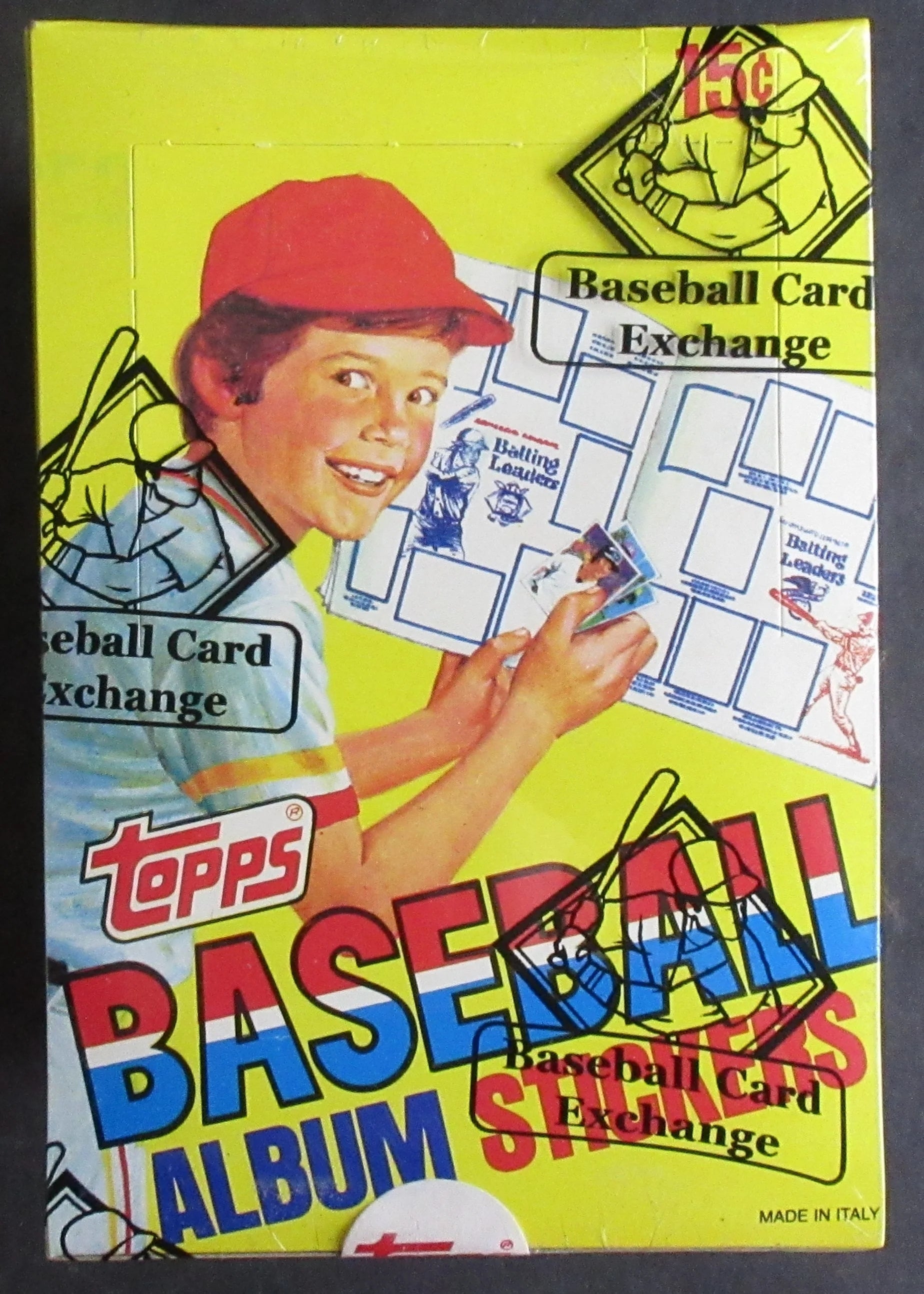 1981 Topps Baseball Unopened Album Stickers Box (FASC)-1