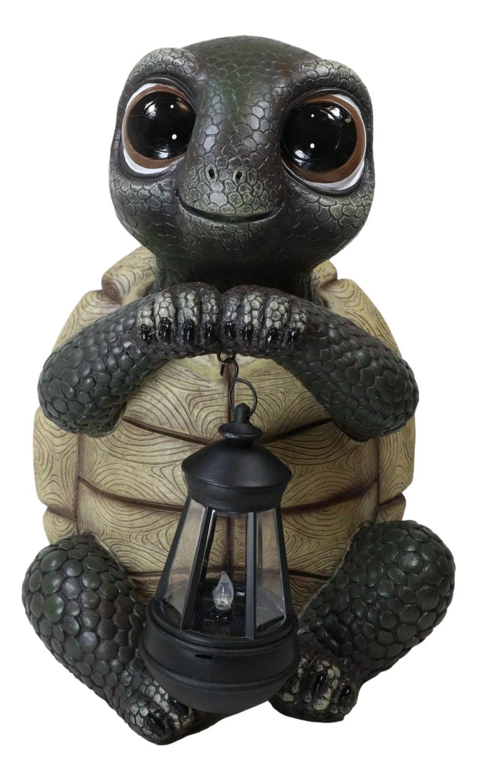 Marine Coastal Baby Turtle Tortoise Statue Carrying Solar LED Lantern Light-9