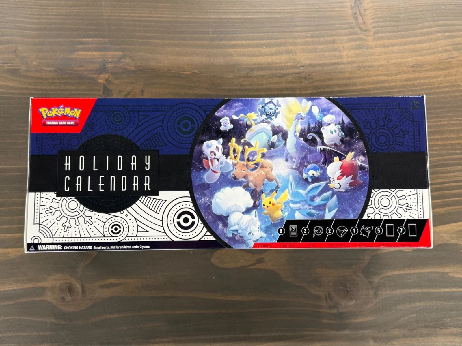 Pokemon OFFICIAL Holiday Advent Calendar 2023 Brand New Factory Sealed