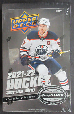 2021/22 Upper Deck Hockey Series 1 Box (Hobby) (24/8)-1
