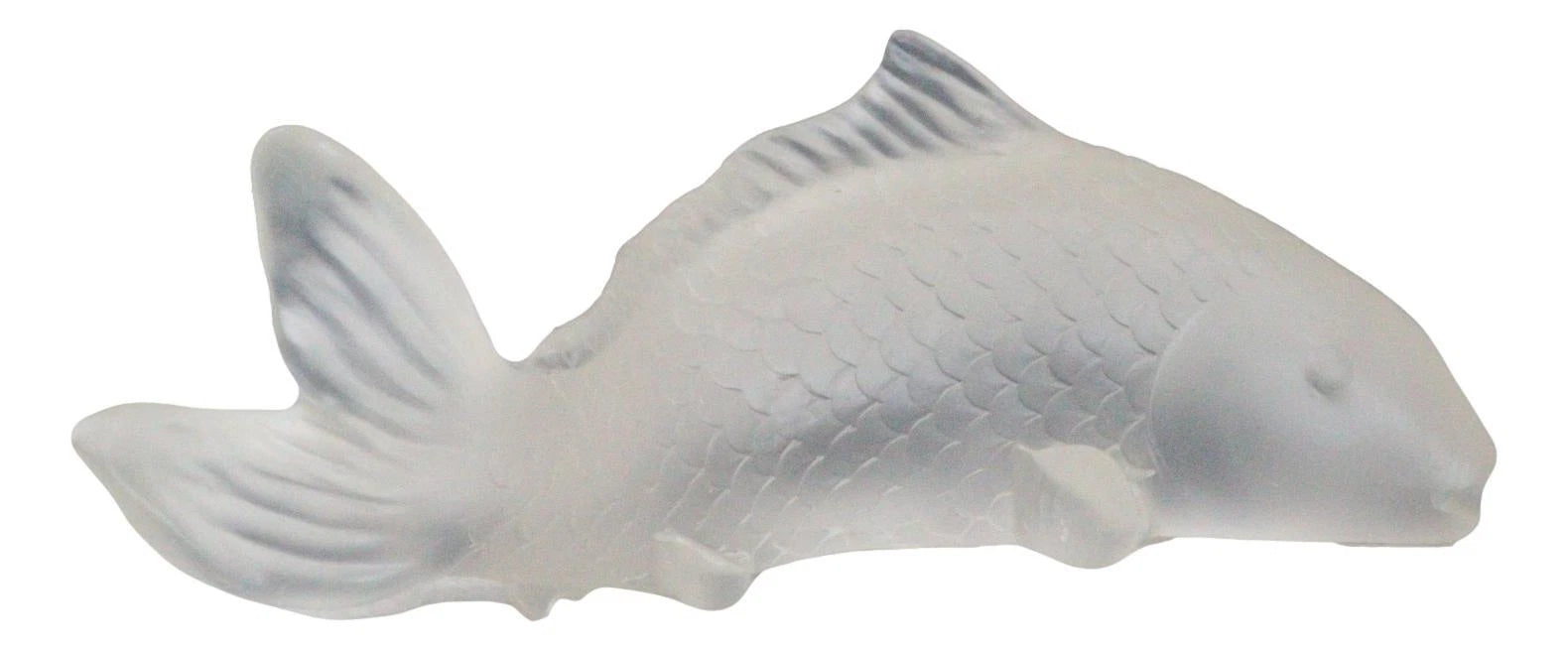 Feng Shui Auspicious Romantic Love Pond Koi Fish Frosted Acrylic Figurine-8