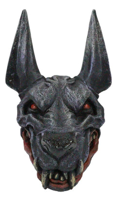 Ancient Egyptian Underworld Macabre Zombie Jackal God Anubis Skull Head Figurine-8
