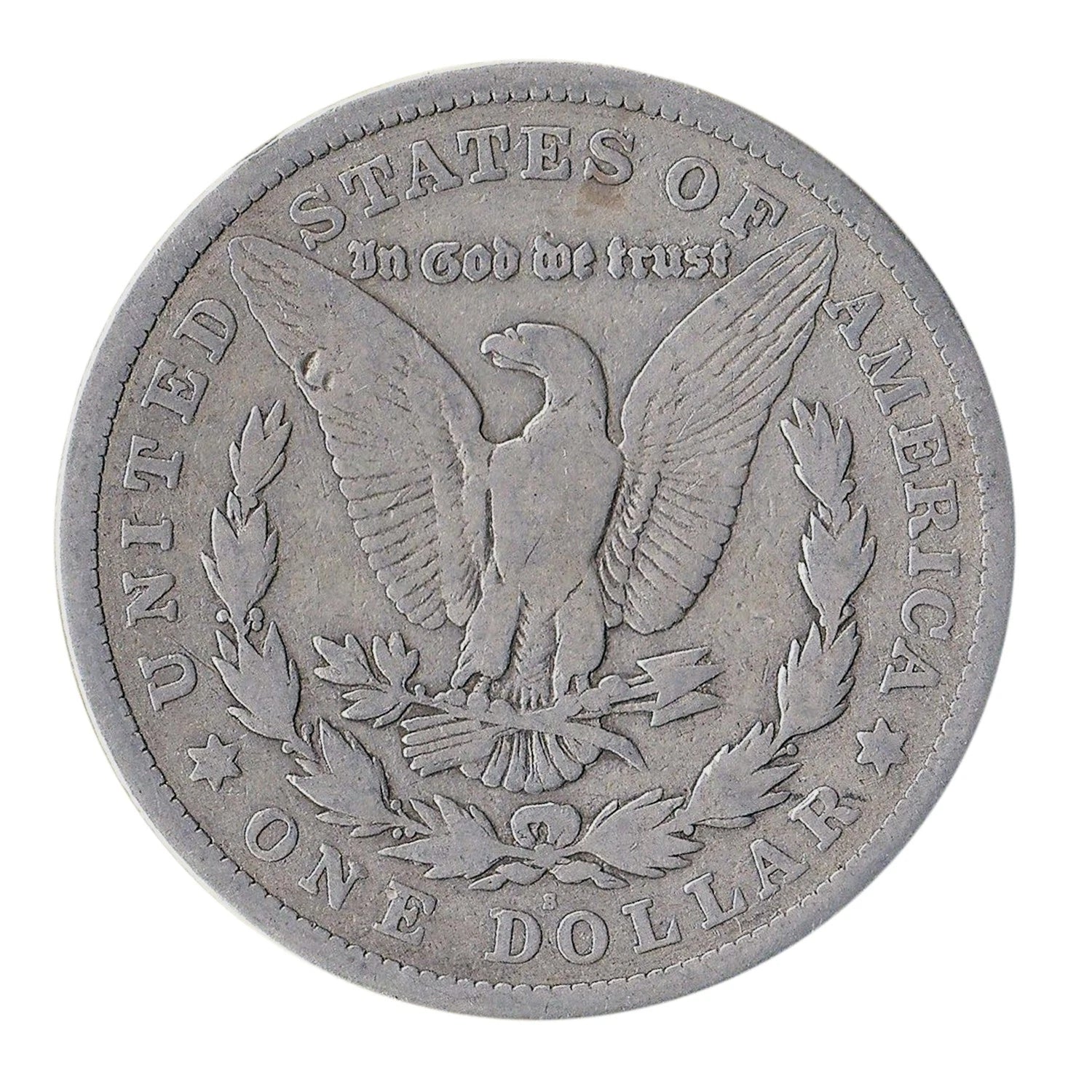 1921 - Dólar Morgan de plata al 90% en circulación-3