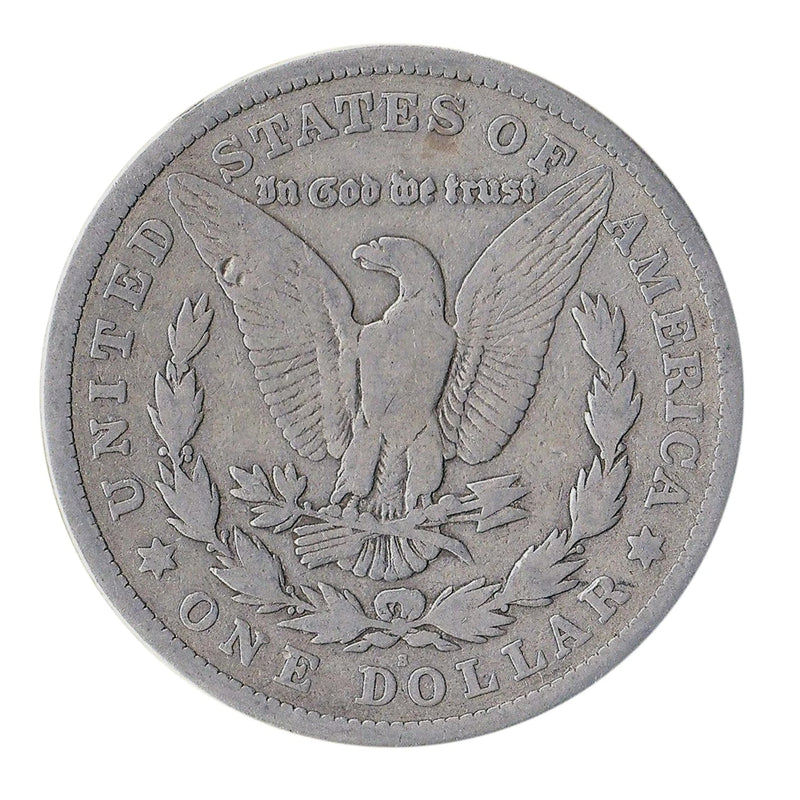 1921 - Dólar Morgan de plata al 90% en circulación-3