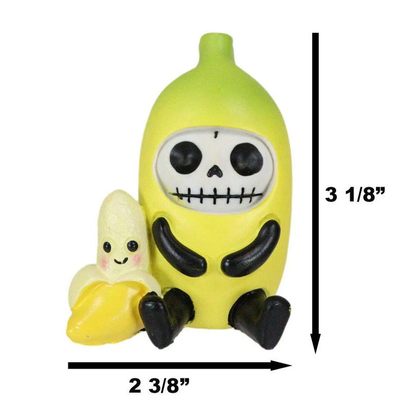 Furry Bones Na Na Banana Lover Surprise Skeleton Collectible Furrybones Figurine-6